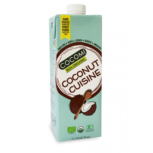 COCONUT MILK - NAPÓJ KOKOSOWY (17 % TŁUSZCZU) BIO 1 L - COCOMI