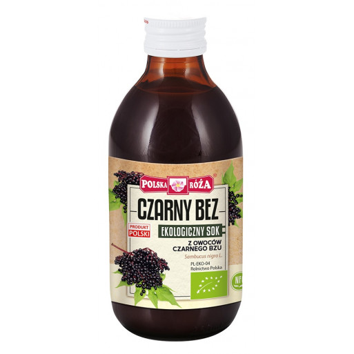 SOK Z OWOCÓW CZARNEGO BZU NFC BIO 250 ml - POLSKA RÓŻA SOK Z OWOCÓW CZARNEGO BZU NFC BIO 250 ml - POLSKA RÓŻA