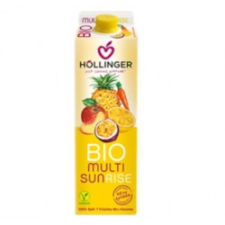 SOK WIELOOWOCOWY Z SOKIEM Z MARCHWI (MULTI SUNRISE) BIO 1 L - HOLLINGER