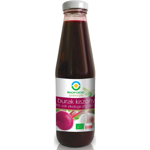 SOK Z BURAKA KISZONY BIO 500 ml - BIO FOOD