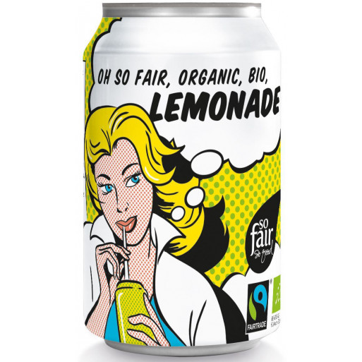LEMONIADA FAIR TRADE BIO 330 ml (PUSZKA) - OXFAM
