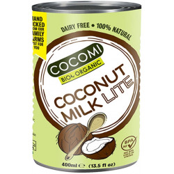 COCONUT MILK - NAPÓJ KOKOSOWY LIGHT (9 % TŁUSZCZU) BIO 400 ml - COCOMI