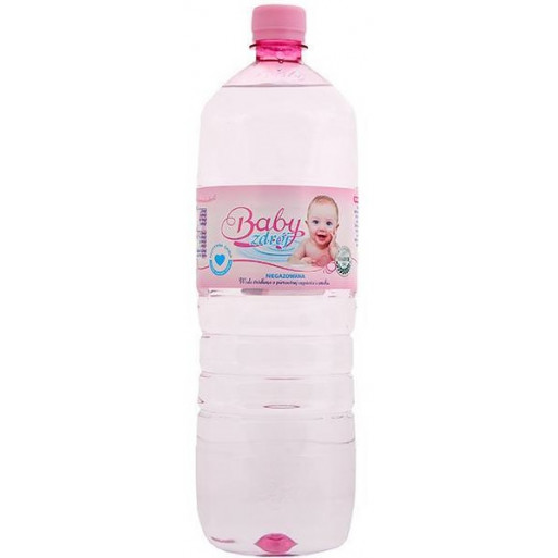 WODA ŹRÓDLANA NIEGAZOWANA 1,5 L - BABY ZDRÓJ