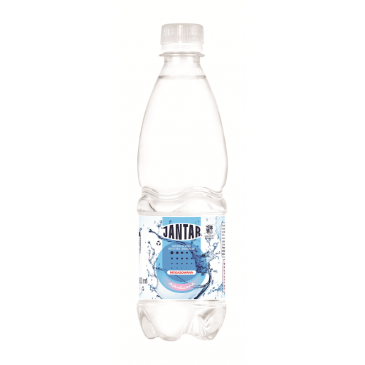 WODA ŹRÓDLANA ŚREDNIOZMINERALIZOWANA NIEGAZOWANA 500 ml - JANTAR