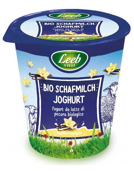 OWCZY JOGURT WANILIOWY BIO 125 g - LEEB VITAL