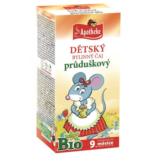HERBATKA DLA DZIECI - NA OSKRZELA BIO (20 x 1,5 g) 30 g - APOTHEKE