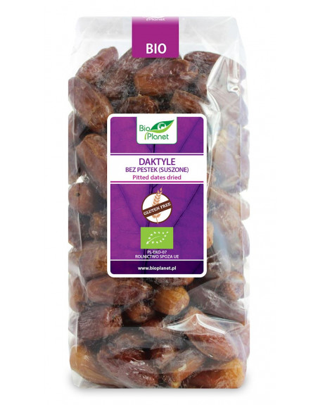 DAKTYLE BEZ PESTEK SUSZONE BEZGLUTENOWE BIO 1 kg - BIO PLANET