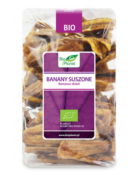 BANANY SUSZONE BIO 400 g - BIO PLANET