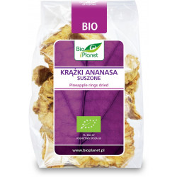 ANANAS SUSZONY KRĄŻKI BIO 100 g - BIO PLANET