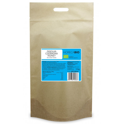 FASOLKA CZERWONA KIDNEY BIO 5 kg - HORECA
