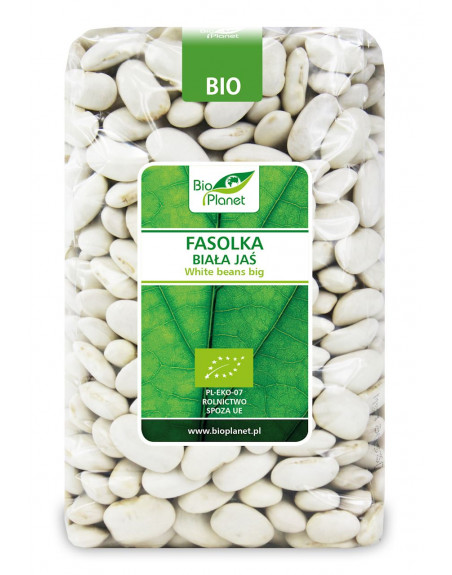 FASOLKA BIAŁA JAŚ BIO 1 kg - BIO PLANET