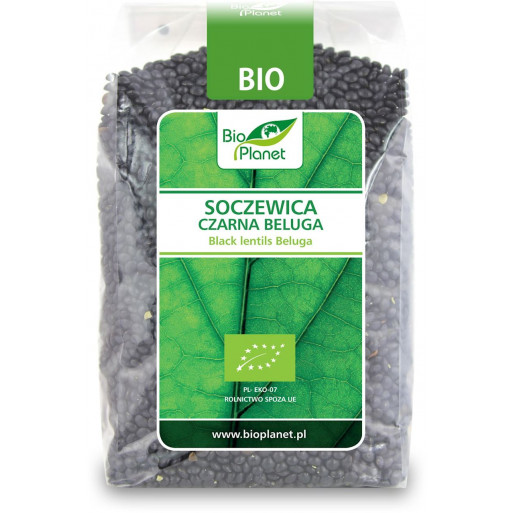 SOCZEWICA CZARNA BELUGA BIO 400 g - BIO PLANET SOCZEWICA CZARNA BELUGA BIO 400 g - BIO PLANET