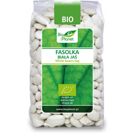 FASOLKA BIAŁA JAŚ BIO 400 g - BIO PLANET