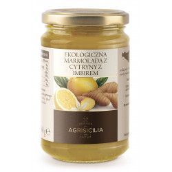 MARMOLADA Z CYTRYN Z IMBIREM BIO 360 g - AGRISICILIA