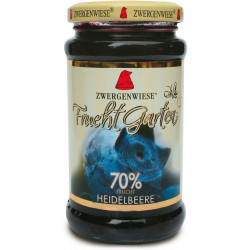 MUS JAGODOWY (70 % OWOCÓW) BEZGLUTENOWY BIO 225 g - ZWERGENWIESE