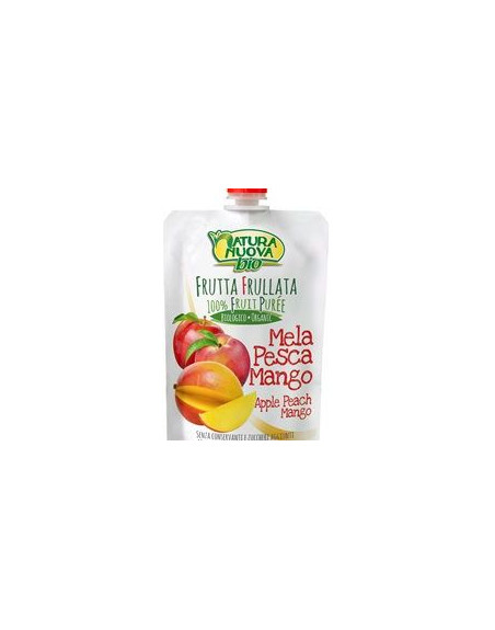 PRZECIER JABŁKO - MANGO - BRZOSKWINIA BIO 100 g - NATURA NUOVA