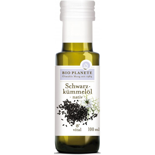 OLEJ Z NASION CZARNUSZKI TŁOCZONY NA ZIMNO BIO 100 ml - BIO PLANETE