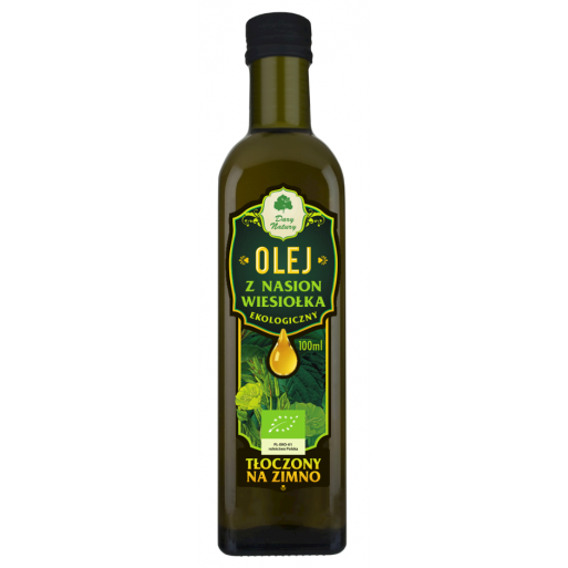 OLEJ Z NASION WIESIOŁKA TŁOCZONY NA ZIMNO BIO 100 ml - DARY NATURY