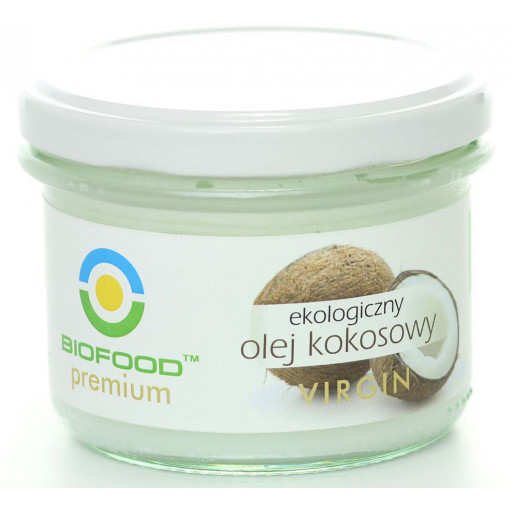 OLEJ KOKOSOWY VIRGIN BIO 180 ml - BIO FOOD OLEJ KOKOSOWY VIRGIN BIO 180 ml - BIO FOOD