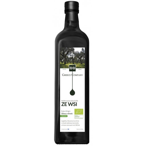 OLIWA Z OLIWEK EXTRA VIRGIN ZE WSI BIO 500 ml - GREECE COMPANY