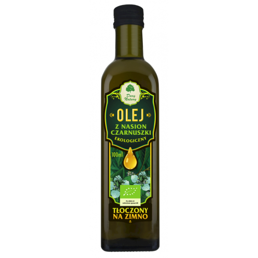 OLEJ Z NASION CZARNUSZKI TŁOCZONY NA ZIMNO BIO 100 ml - DARY NATURY
