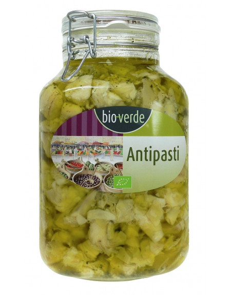 KARCZOCHY SERCA Z ZIOŁAMI W OLEJU BIO 3 kg (SŁOIK) - BIO VERDE