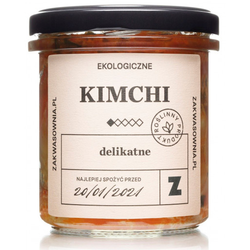 KIMCHI DELIKATNE BIO 300 g - ZAKWASOWNIA