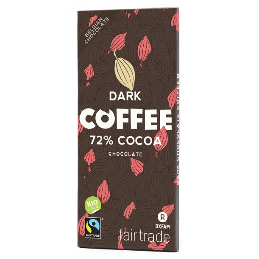 CZEKOLADA GORZKA Z KAWAŁKAMI KAWY FAIR TRADE BIO 100 g - OXFAM CZEKOLADA GORZKA Z KAWAŁKAMI KAWY FAIR TRADE BIO 100 g - OXFAM