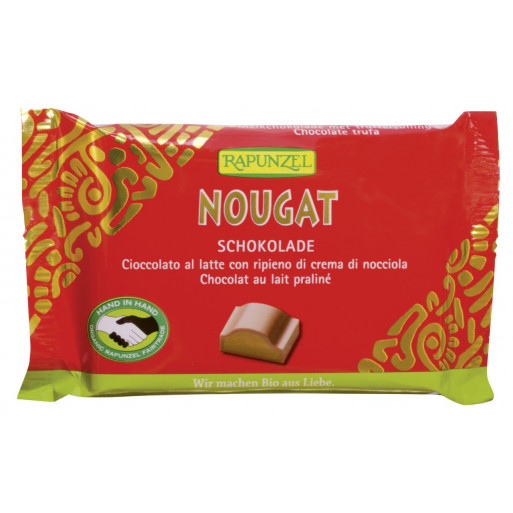 CZEKOLADA NUGATOWA FAIR TRADE BIO 100 g - RAPUNZEL