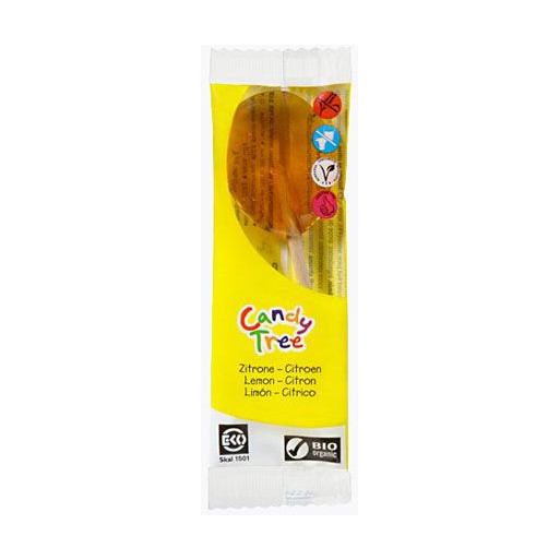 LIZAKI O SMAKU CYTRYNOWYM BEZGLUTENOWE BIO 13 g - CANDY TREE LIZAKI O SMAKU CYTRYNOWYM BEZGLUTENOWE BIO 13 g - CANDY TREE