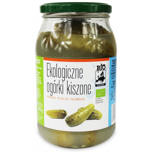 OGÓRKI KISZONE BIO 820 g (460 g) - BIO EUROPA
