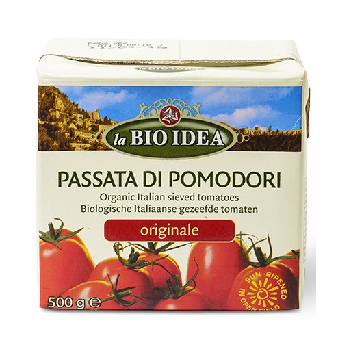 PRZECIER POMIDOROWY PASSATA W KARTONIE BIO 500 ml - LA BIO IDEA