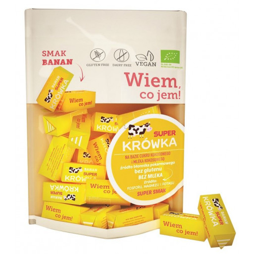 KRÓWKI BANANOWE BEZGLUTENOWE BIO 150 g - ME GUSTO (SUPER KRÓWKA)