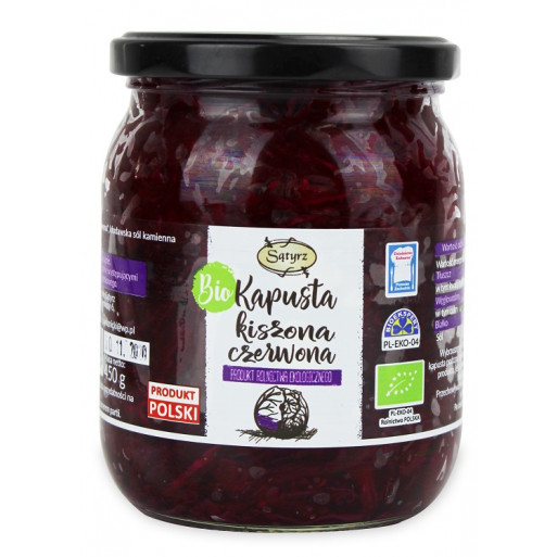 KAPUSTA CZERWONA KISZONA BIO 450 g - SĄTYRZ