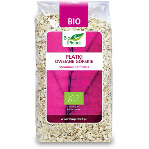 PŁATKI OWSIANE GÓRSKIE BIO 300 g - BIO PLANET