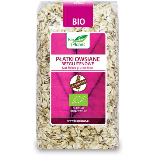 PŁATKI OWSIANE BEZGLUTENOWE BIO 300 g - BIO PLANET