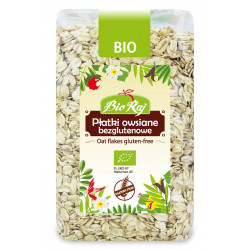 PŁATKI OWSIANE BEZGLUTENOWE BIO (POLSKA) 350 g - BIO RAJ