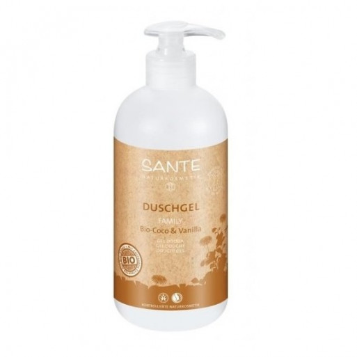 ŻEL POD PRYSZNIC KOKOS I WANILIA ECO 500 ml - SANTE ŻEL POD PRYSZNIC KOKOS I WANILIA ECO 500 ml - SANTE