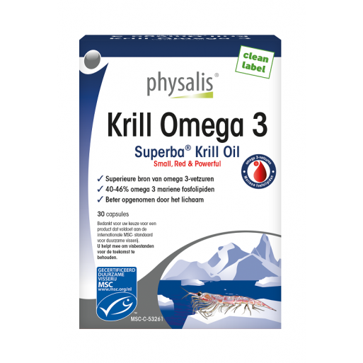 KRYL OMEGA-3 30 KAPSUŁEK 21,5 g - PHYSALIS