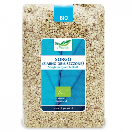 SORGO (ZIARNO OBŁUSZCZONE) BIO 1 kg - BIO PLANET