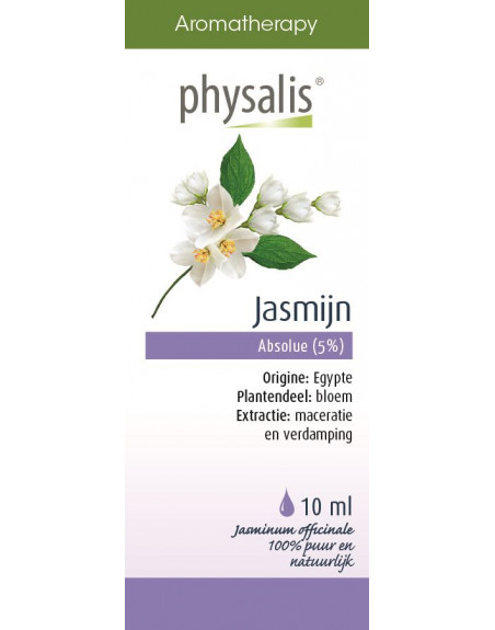 OLEJEK JAŚMIN WIELKOKWIATOWY ABSOLUT (JASMIJN) 10 ml - PHYSALIS