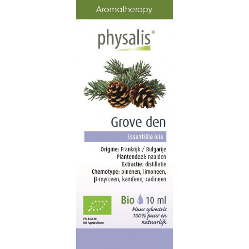 OLEJEK ETERYCZNY SOSNA ZWYCZAJNA (GROVE DEN) BIO 10 ml - PHYSALIS