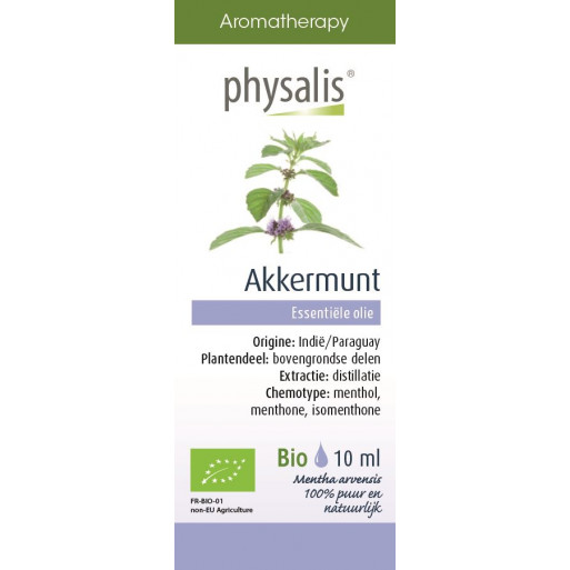 OLEJEK ETERYCZNY MIĘTA POLNA (AKKERMUNT) BIO 10 ml - PHYSALIS