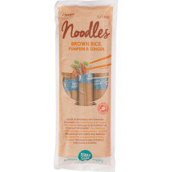 MAKARON (RYŻOWY RAZOWY TYPU NOODLE Z DYNIĄ I IMBIREM) BEZGLUTENOWY BIO 250 g - TERRASANA