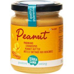 KREM Z PRAŻONYCH ORZESZKÓW ZIEMNYCH BIO 250 g - TERRASANA