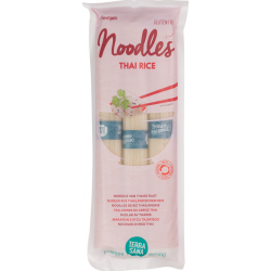 MAKARON (TYPU NOODLE Z RYŻU BIAŁEGO) BEZGLUTENOWY BIO 250 g - TERRASANA