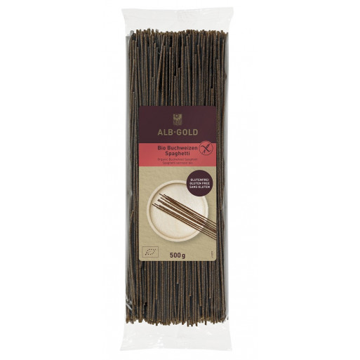 MAKARON (GRYCZANY) SPAGHETTI BEZGLUTENOWY BIO 500 g - ALB GOLD (ALB NATUR)