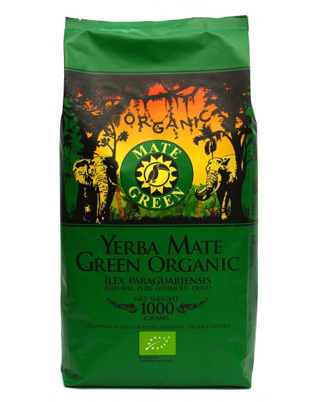 YERBA MATE BIO 1 kg - ORGANIC MATE GREEN