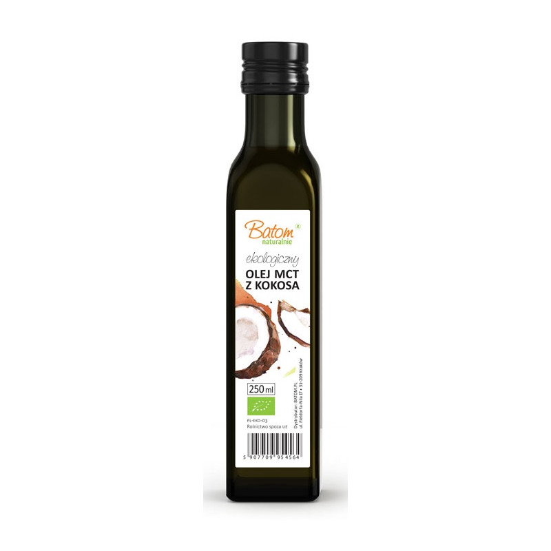 OLEJ MCT Z KOKOSA BIO 250 ml - BATOM
