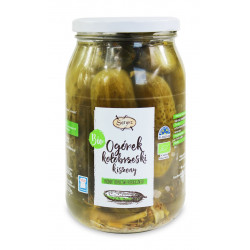 OGÓRKI SĄTYSKIE KISZONE BIO 880 g (550 g) - SĄTYRZ